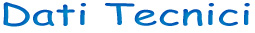Dati tecnici